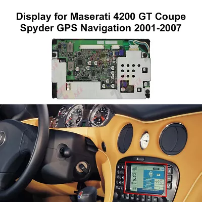 Display For Maserati 4200 GT Spyder Coupe GPS Navigation • $199