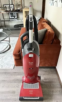 Miele S7580 Home Care Swing Red Upright Vacuum W/ Attachments EXCELLENT WORKS • $240