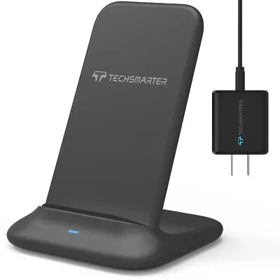 10W Wireless Charger Fast Charging Stand Compatible With IPhone 14 13 12 ... • $32.77