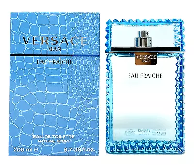 Versace Man Eau Fraiche By Gianni Versace 6.7oz EDT MEN NIB • $69.65