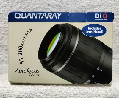 Quantaray AFLD 55-200mm F4/5.6 Macro-Nikon DX ~ New Open Box ~ • $25.99