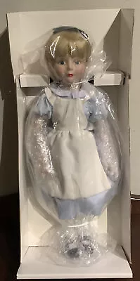 Alice In Wonderland Doll With Stand 13  The Disney Collection Vintage IOB • $30