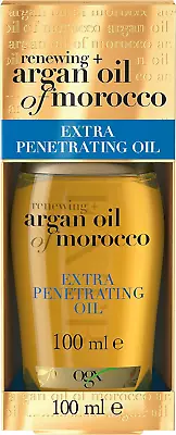OGX Argan Oil Of Morocco Extra Penetrating Hair Oil For Dry And Damaged Hair Ml • £15.74
