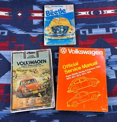 $53.99 • Buy 1970-1974 Volkswagen Shop Service Manual Super Beetle Beetle Karmann Ghia Repair