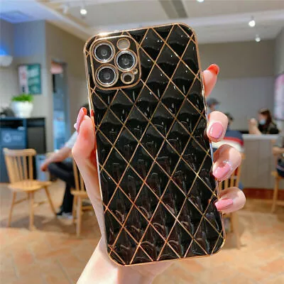 $8.49 • Buy Luxury Case For IPhone 14 13 12 11 Pro X XR XS Max 7 8 + Plus Soft Plating Cover