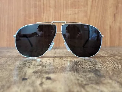 Vintage Carrera 5401 Silver Pilot Sunglasses Made In West Germany 62/07 • $203.81