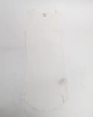 MAJESTIC FILATURES PARIS White Cotton Modal Ribber Tank Top Size XS NWD • $16.89