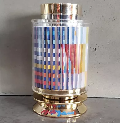 Yaacov Agam Kiddush Cup Art HAND SIGNED Numbered 24k Gold Plated Sterling Silver • $2495