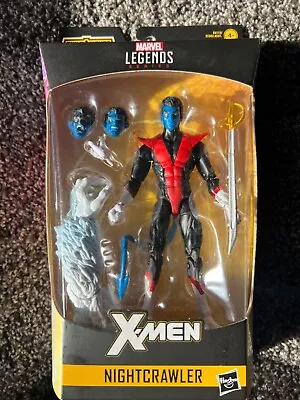Marvel E6115 6in. Legends X-Men Build Wendigo Nightcrawler Action Figure • $50