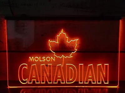 Molson Canadian Beer Bar Club Pub Party LED Neon Light Sign Gift Home Man Cave • $23.99