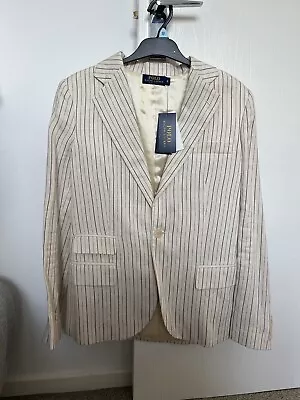 BNWT Ralph Lauren Stripe Blazer - UK10 • £40