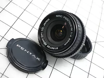 Pentax 20mm F/4 SMC Pentax-M Wide Angle Manual Focus K-Mount Lens • $224.95