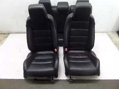 VW Golf GTI 4 DR Seats Black MK6 10-14 OEM Leatherette See Pics • $759.99