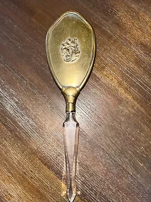 Vintage Hair Brush Metal Top And Plastic Handle • $0.99