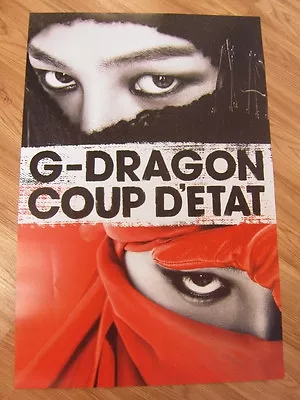 G-dragon - Coup D'etat [original Poster] *new* K-pop Gd Bigbang • $4.99