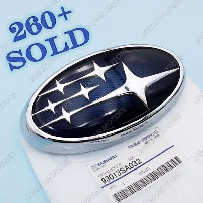 $45.90 • Buy GENUINE Subaru Front Grille Emblem 2006-2014 Impreza Legacy WRX STi - 93013SA032