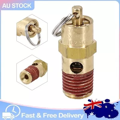 New 1/4  NPT 125 PSI Air Compressor Safety Relief Pressure Valve Tank OUT Off • $22.32