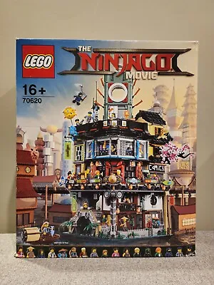 Lego The Ninjago Movie Ninjago City 70620 New Sealed Rare Retired Set • $1700