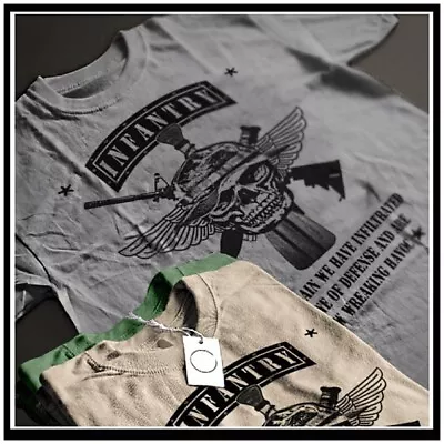 $19.99 • Buy Infantry T-shirt Infiltrate Your Parameters Combat Specialist Infantryman Tee