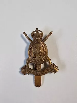 Hampshire Yeomanry Cap Badge Brass Metal • £8.50