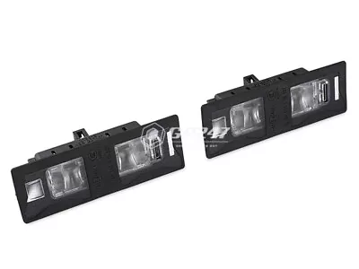 OEM LED License Plate Light Number Assembly Audi 8W6943021 8W6943021A [2 Pcs] • $29.98