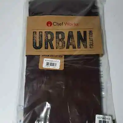 Chef Works Professional Brown Bistro Apron Urban Collection • $18.88