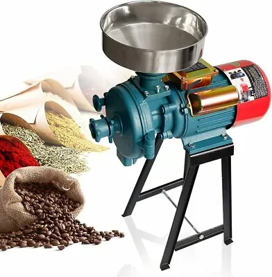 $239 • Buy 3000W Electric Grain Grinder Mill Cereal Rice Wheat Corn Mill Powder Machine