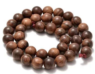 6mm 8mm 10mm Natural Wood Beads Round Polygons Spacer 15  Strand • $4.98