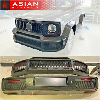 WIDE BODY KIT For Mercedes Benz G Class G550 G350 2018+ FRONT BUMPER FLARES • $2399