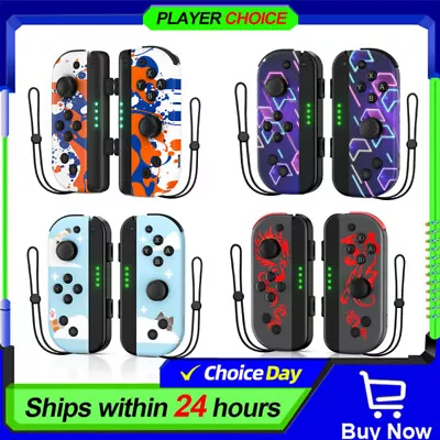 Wireless Joy-Controller For Nintendo Switch Joy Con Bluetooth Left & Right Gifts • $32.99