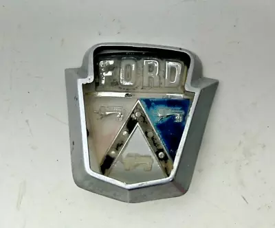 1952 Ford Trunk Lid Ornament Emblem Trim Molding Crestline Customline Badge • $29.99