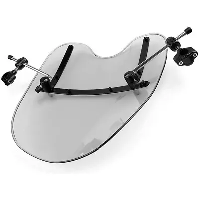 18 X16  Smoke Motorcycle Windshield For Yamaha V-Star XVS1100 XVS650 1300 XVS950 • $69.11