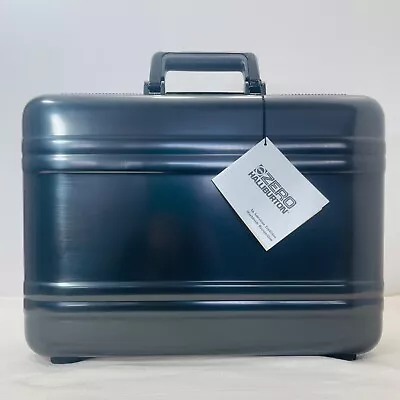 Zero Halliburton 4A-BP Aluminum Brief/Attache Case Was On Display #1152 • $375