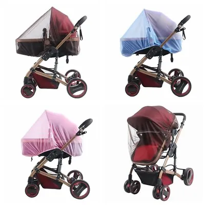 Cat Mosquito Net Pushchair Cot Moses Basket Pram Stroller Buggy Carseat Safety • £5.49