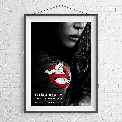 GHOSTBUSTERS NEW 2016 CULT MOVIE POSTER PICTURE PRINT Size A5 To A0 *NEW** • $9.95