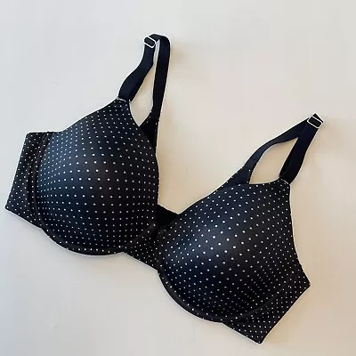 Maidenform Pure Genius Black Polka Dot Bra Size 40C  • $20