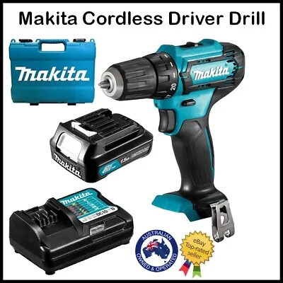 MAKITA Cordless Drill Driver Power Tool Combo Kit WITH BATTERY & CHARGER Set • $162