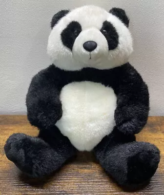 Vintage Build A Bear Panda SOUND Plush Says I LOVE YOU Retired RARE Valentines • $19.99