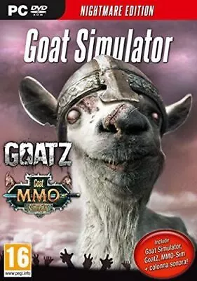 Goat Simulator Nightmare Edition PC Game New And Sealed Physical Disc • $19.89