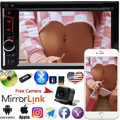 For Jeep Wrangler Commander Compass Grand Cherokee Car Stereo DVD Player Radio • $100.69