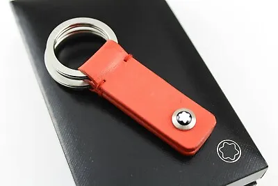 £201.45 • Buy Montblanc Red Key Fob 2-Split Key Ring - Display Model