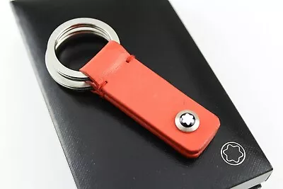 £201.45 • Buy Montblanc Red Key Fob 2-Split Key Ring - Display Model