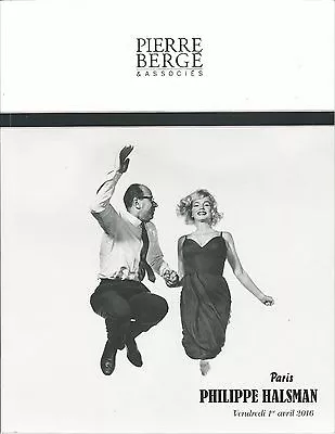 BERGE PHOTOGRAPHS PHILIPPE HALSMAN Dali Marilyn Monroe Hitchcock Cocteau Catalog • $249.95