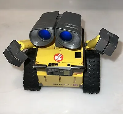 WALL-E Large 10” Thinkway Toys 2008 ORIGINAL Working Tested* U-Command No Remote • $64