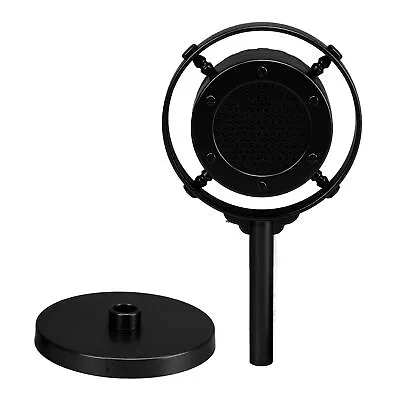 (Black)LEYT Retro Microphone Prop Exquisite Craftsmanship Classic Old Style • $17.50