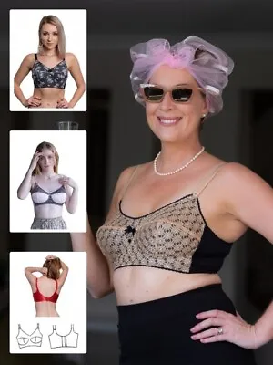 Booby Traps Sewing Pattern Lynnette Wire Free Bra Lingerie Regular 10 To 18 • £18.98