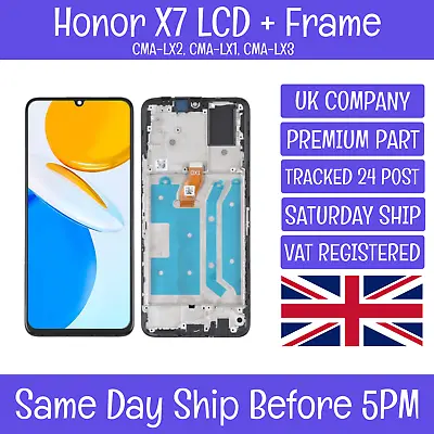 Huawei Honor X7 CMA-LX1/LX2 Replacement LCD Display Screen Touch Digitizer+Frame • £23.99