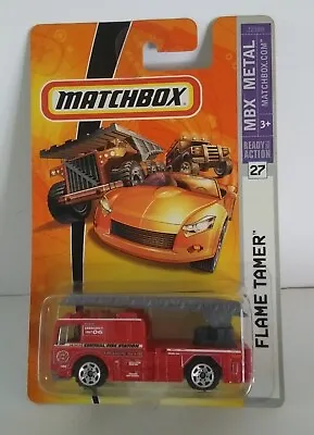 Matchbox Central Fire Station  Flame Tamer  Ladder Truck 1:64 Scale Diecast • $2.25