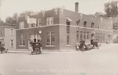 RPPC Montevideo MN Farmers Co-Operative Creamery Minnesota Postcard CO-OP • $35