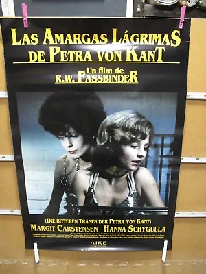LAS AMARGAS LAGRIMAS DE PETRA VON KANT Dirigida Por Rainer Werner Fassbinder • $20